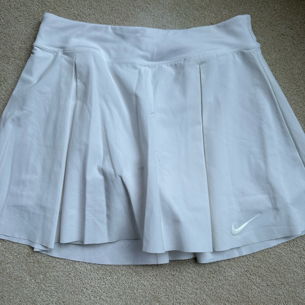 Nike White Dri-FIT Skirt